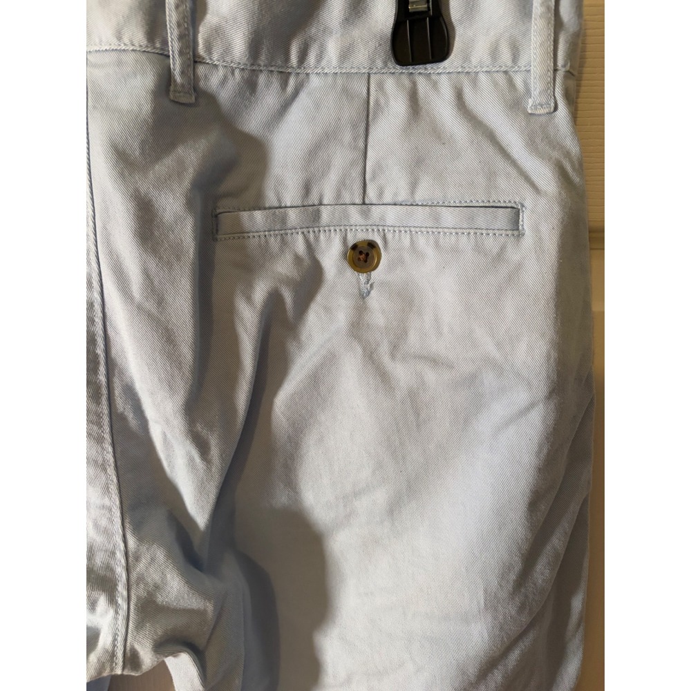 J.Crew Flex Slim Fit Chino Pants Light Blue Mens 32x30 Stretch Twill Trousers - Picture 6 of 6